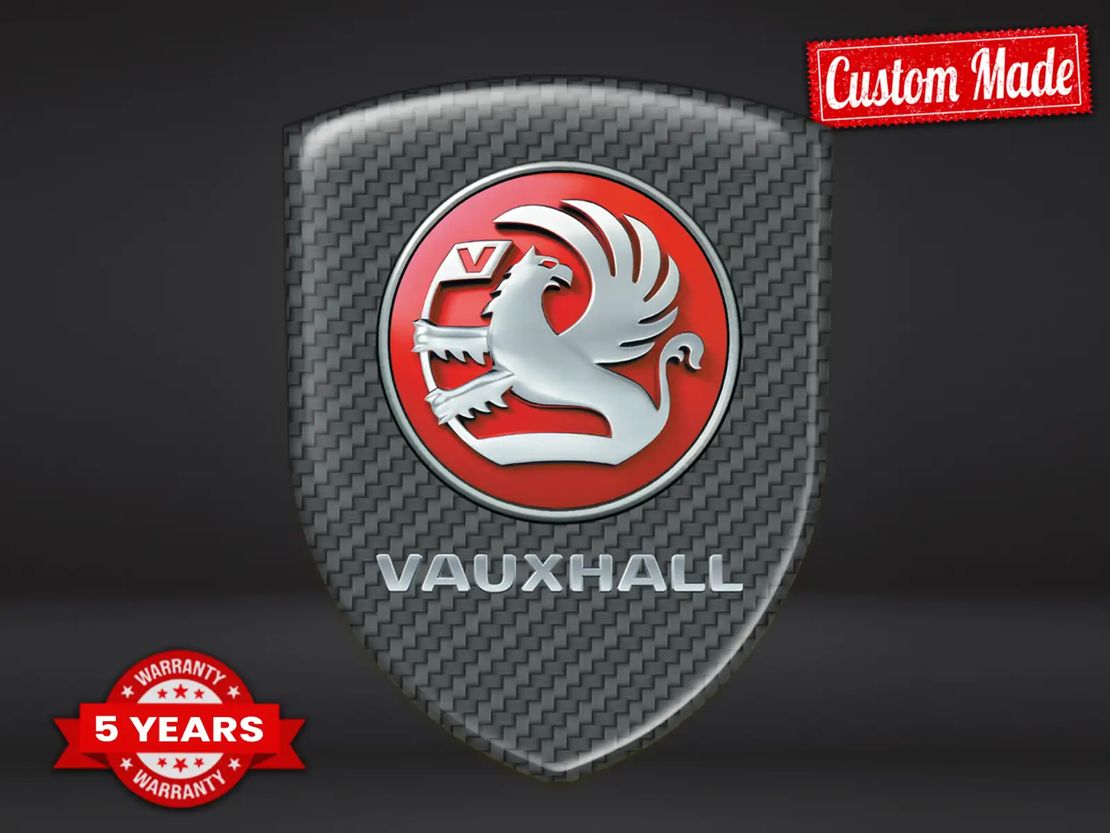 Vauxhall Decalcomanie Parabrezza Auto Forti Limitate Edizione